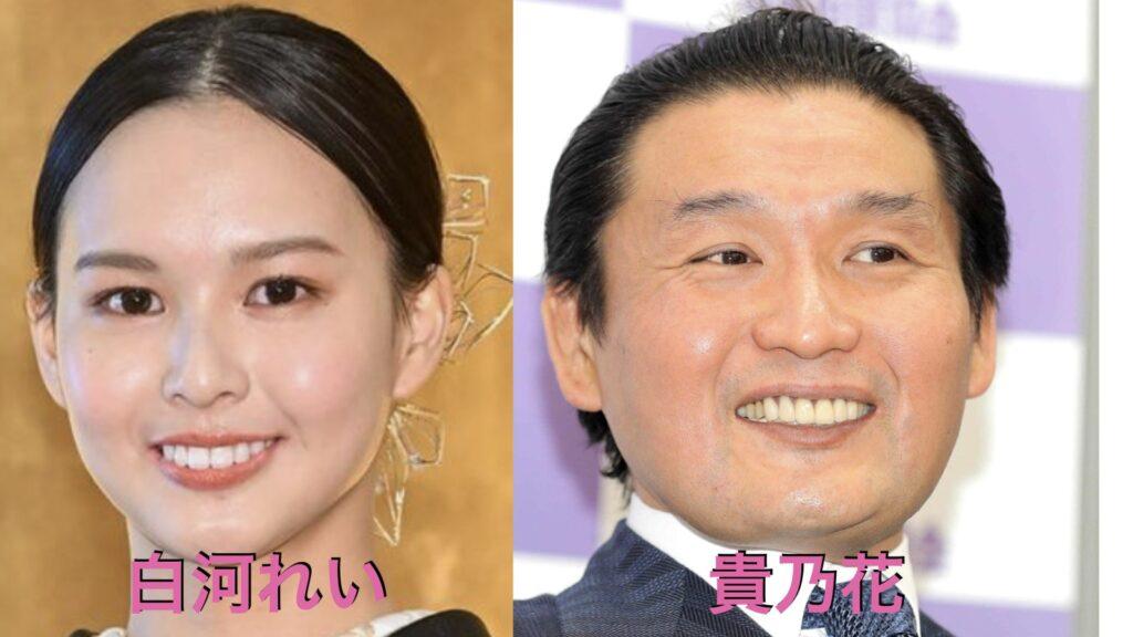 白河れいと貴乃花は似てる